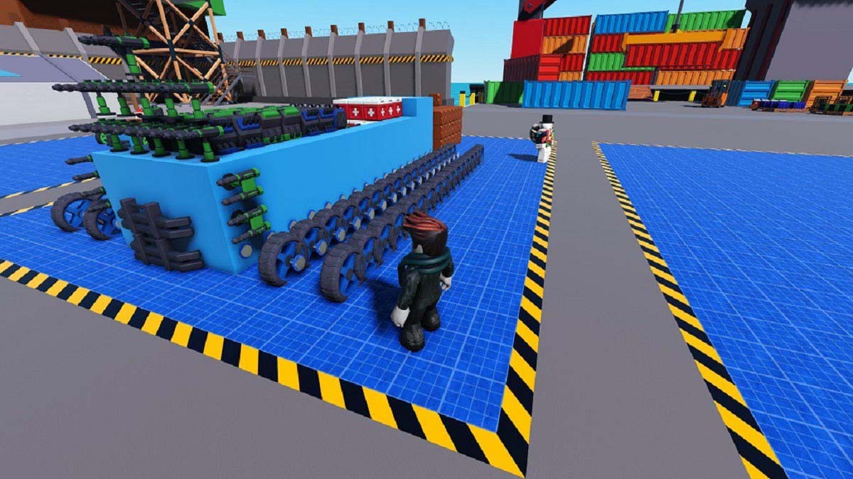Thiết kế xe tăng / xe tấn công trong Build a Car to Kill Zombies / Roblox
