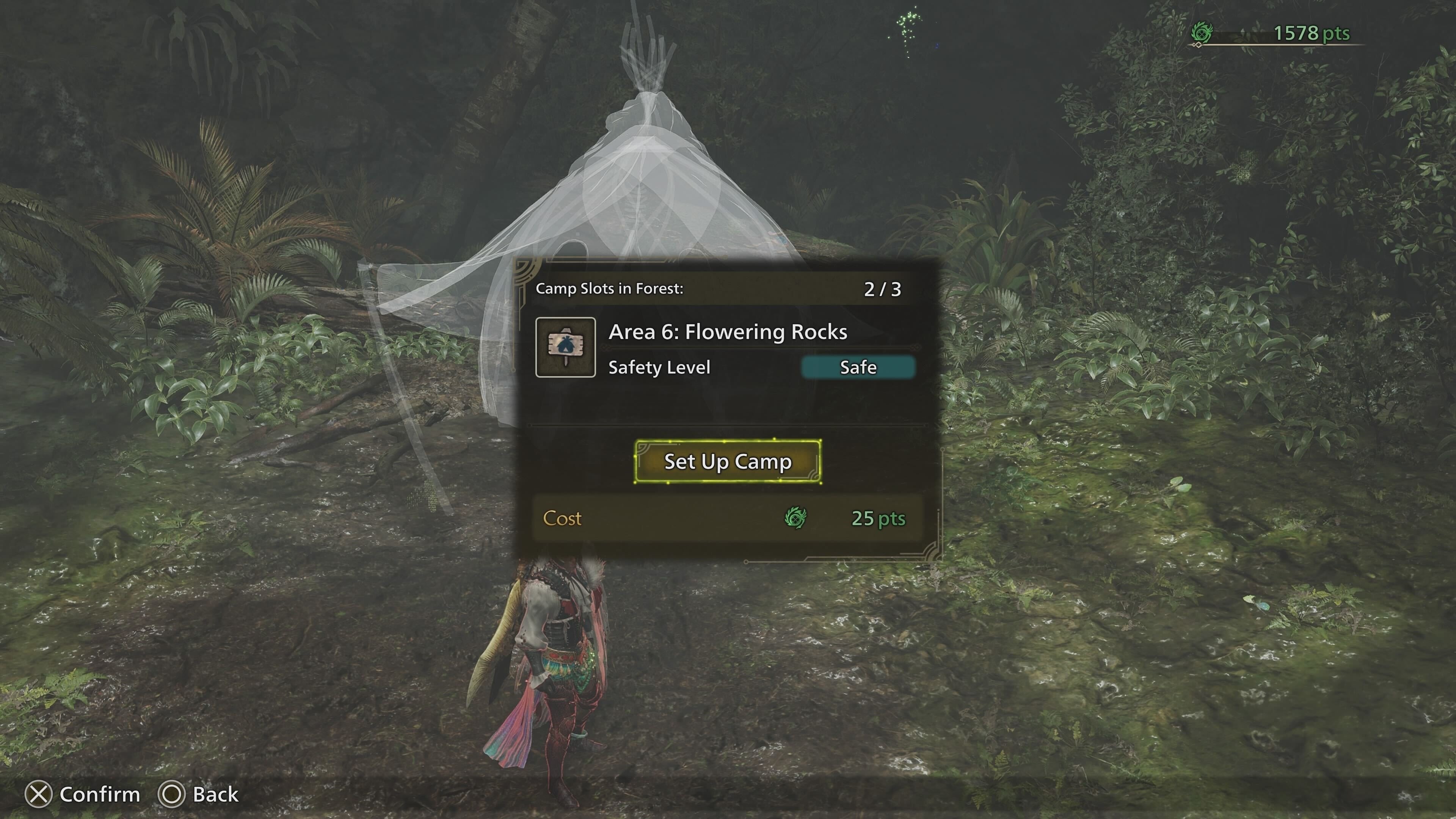 Thiết lập Pop-up Camp trong Monster Hunter Wilds