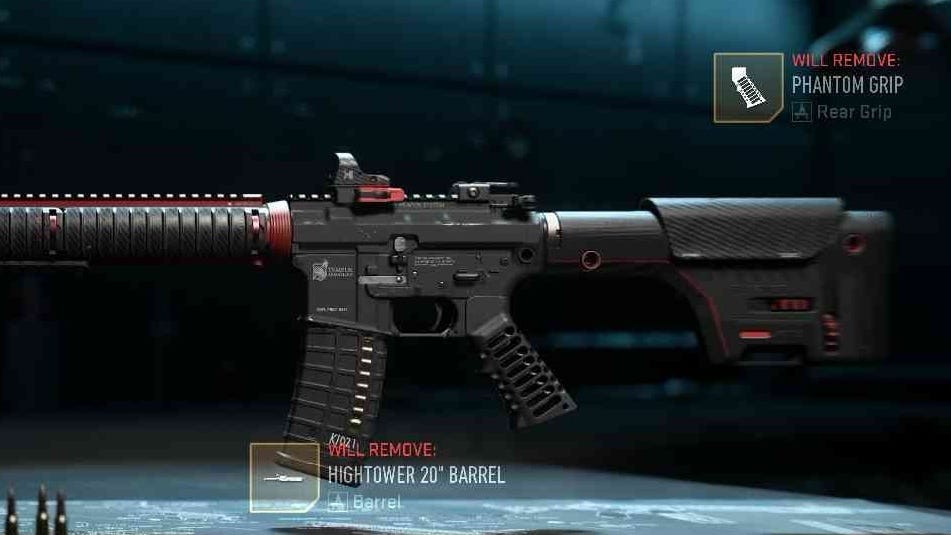 Thông báo về phụ kiện không tương thích khi chuẩn bị thay đổi Receiver trong Modern Warfare 2
