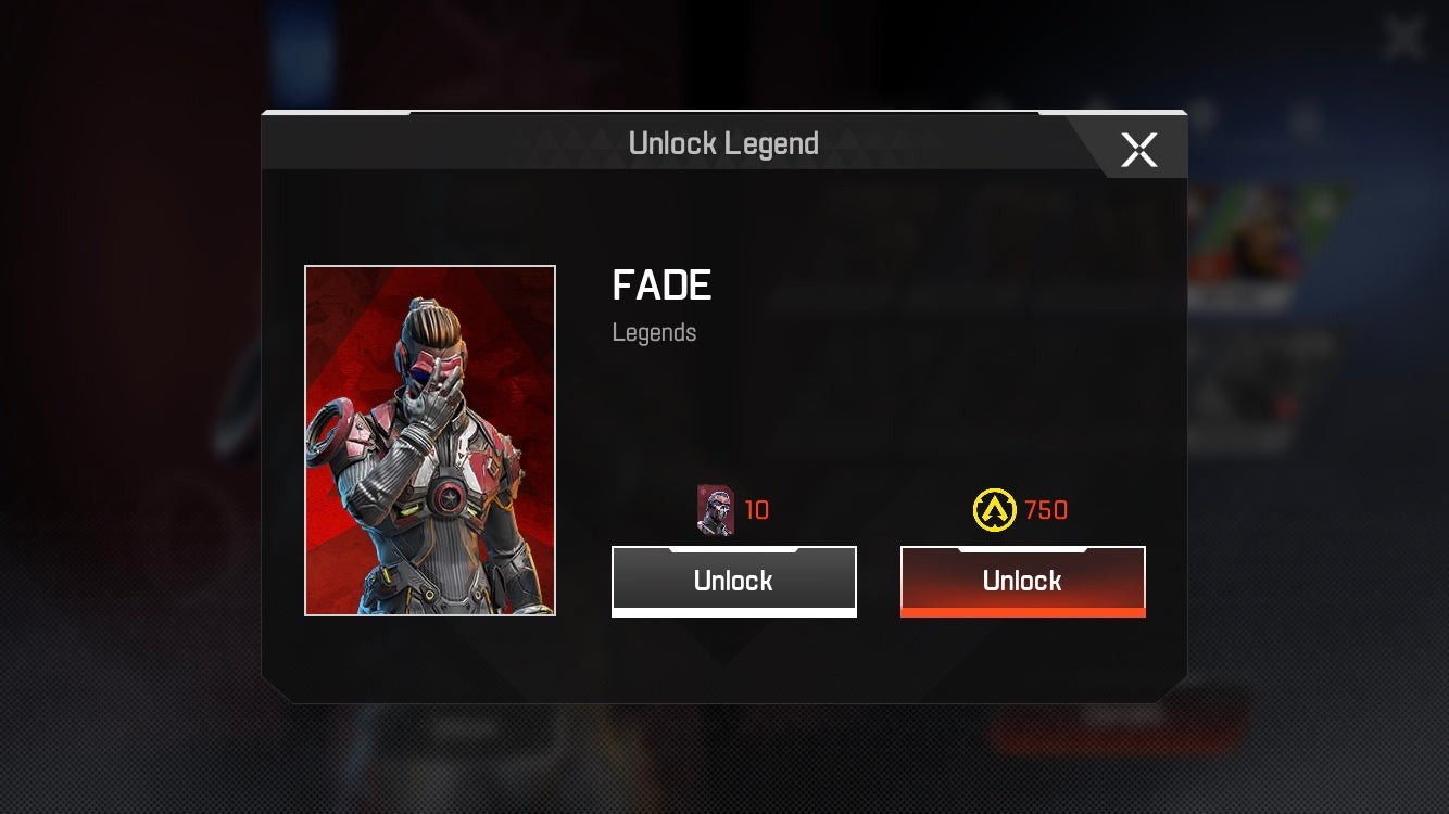 Thông báo yêu cầu đạt cấp 25 Battle Pass Season 1 để mở khóa Fade miễn phí