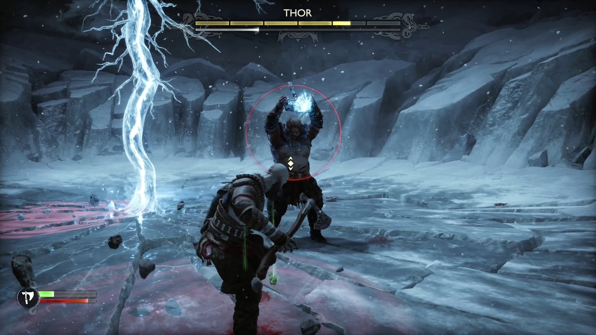 Thor tạo ra các vòng sét trong giai đoạn 3