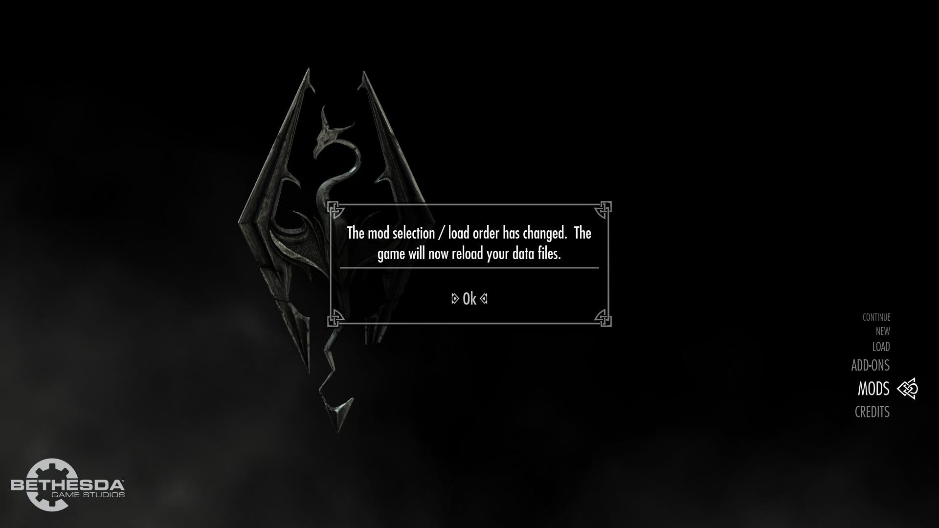Thư viện mod Skyrim đã tải về trong mục My Library