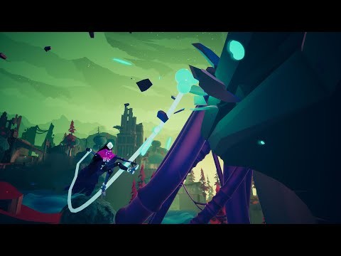 Thư viện trên đỉnh núi trong Hyper Light Drifter