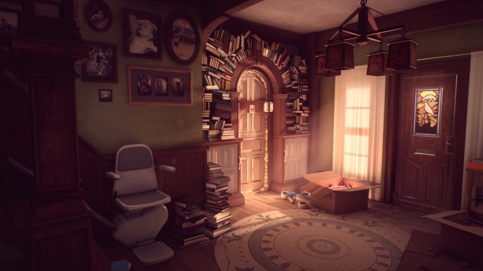 Thư viện trong What Remains of Edith Finch