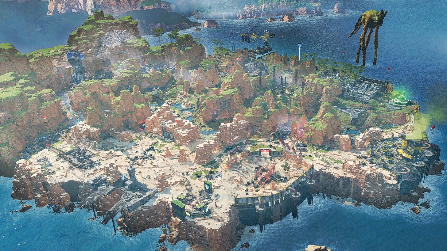 Toàn cảnh bản đồ Kings Canyon sau khi được cập nhật trong Apex Legends Season 14