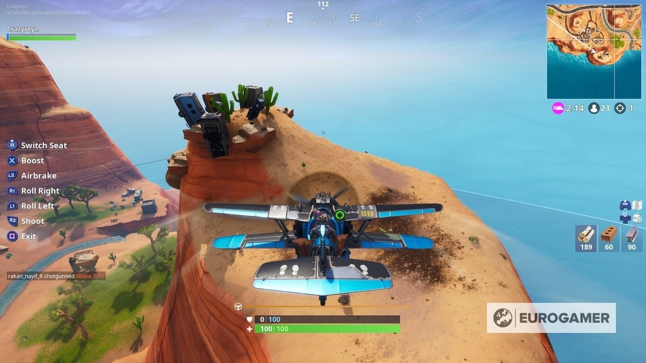 Toàn cảnh địa điểm Crown of RVs trong Fortnite