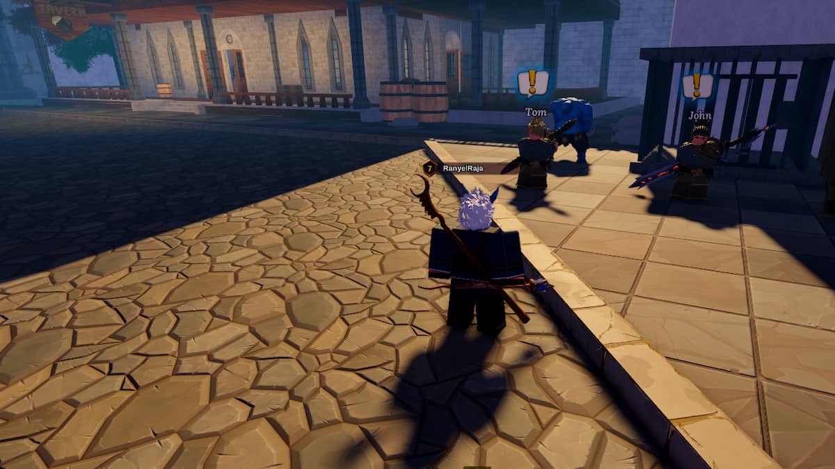 Tom và John - Hai NPC giao nhiệm vụ gần khu Chợ tại Virdis Town, Devas of Creation