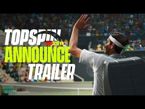 Trailer công bố TopSpin 2K25 với các huyền thoại tennis
