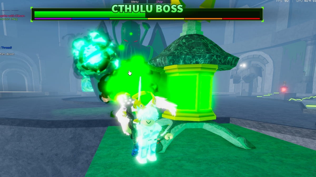 Trận Chiến Với Boss Cthulhu