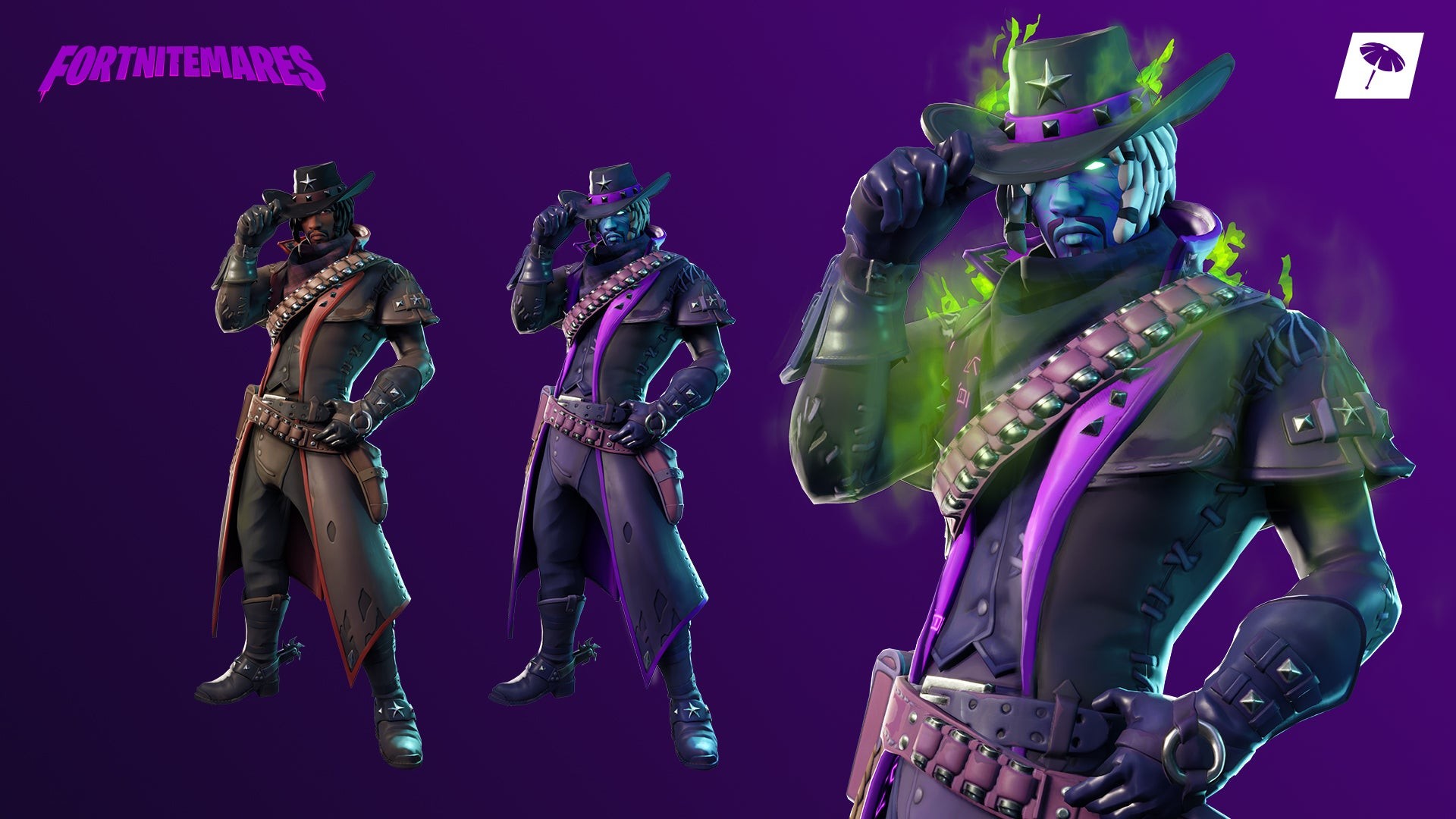 Trang phục Deadfire tiến hóa trong Fortnitemares