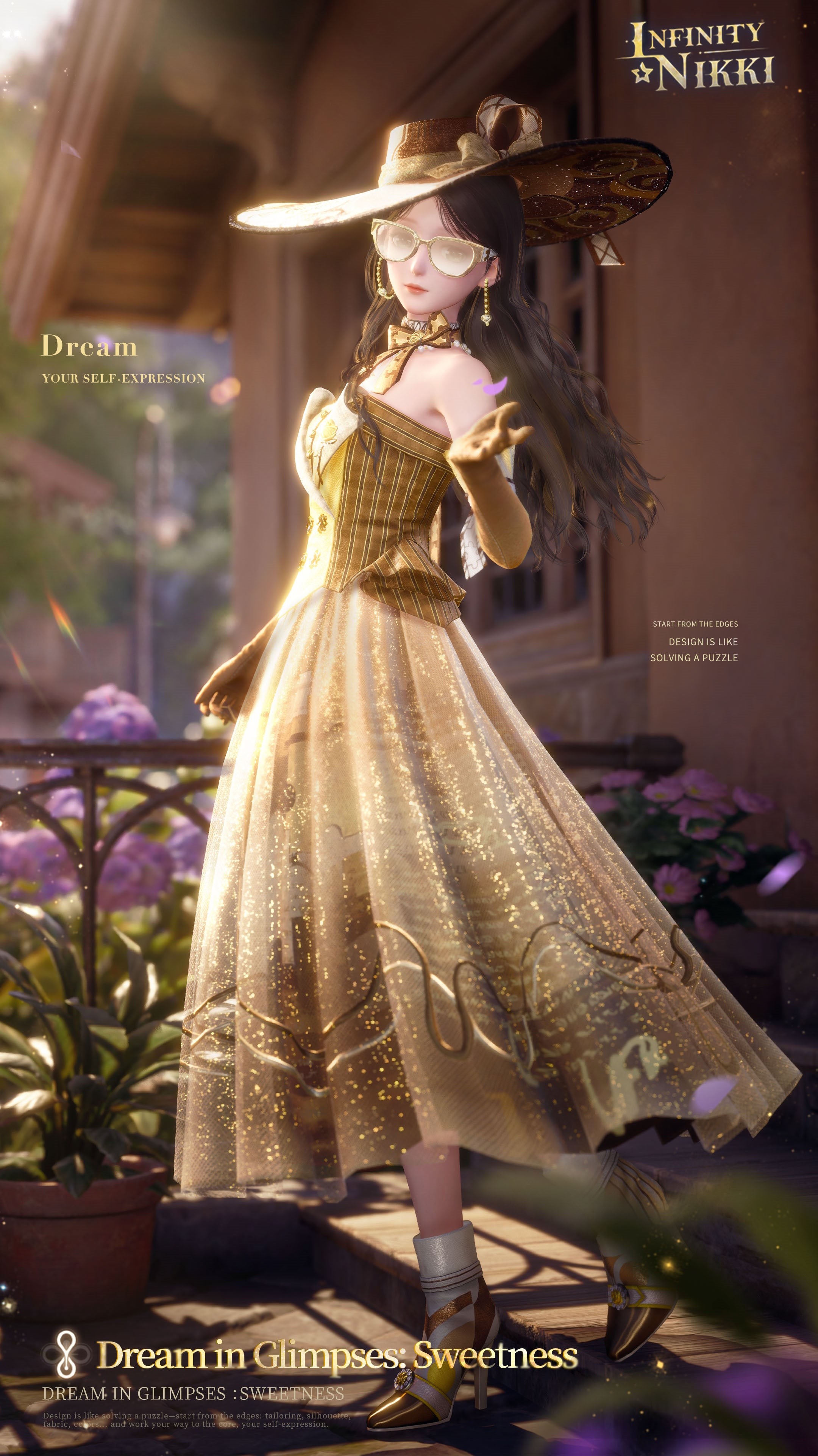 Trang phục Dream in Glimpses dạng tiến hóa nhận miễn phí trong Infinity Nikki 1.3