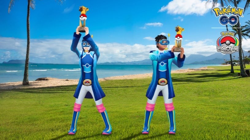 Trang phục và dáng đứng độc quyền World Championships 2024 cho nhà vô địch Pokémon Go