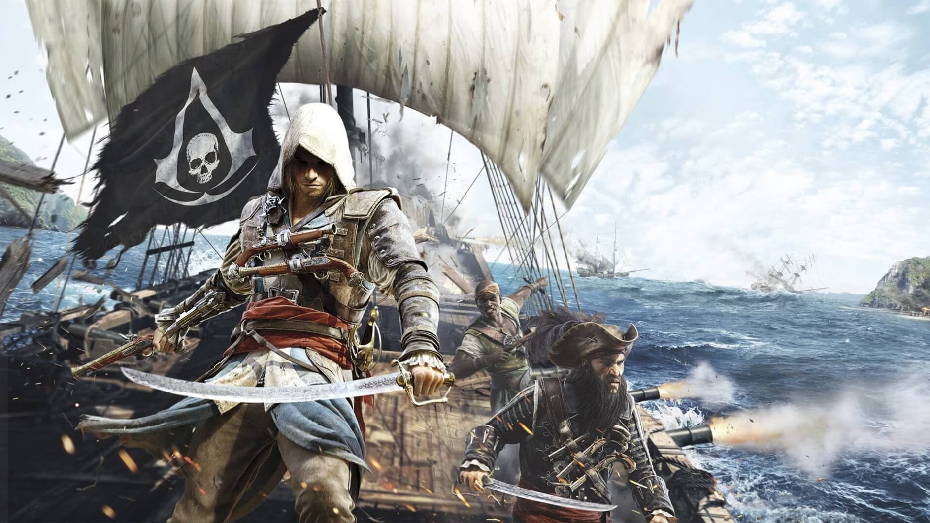 Tranh minh họa cho Assassin's Creed 4: Black Flag