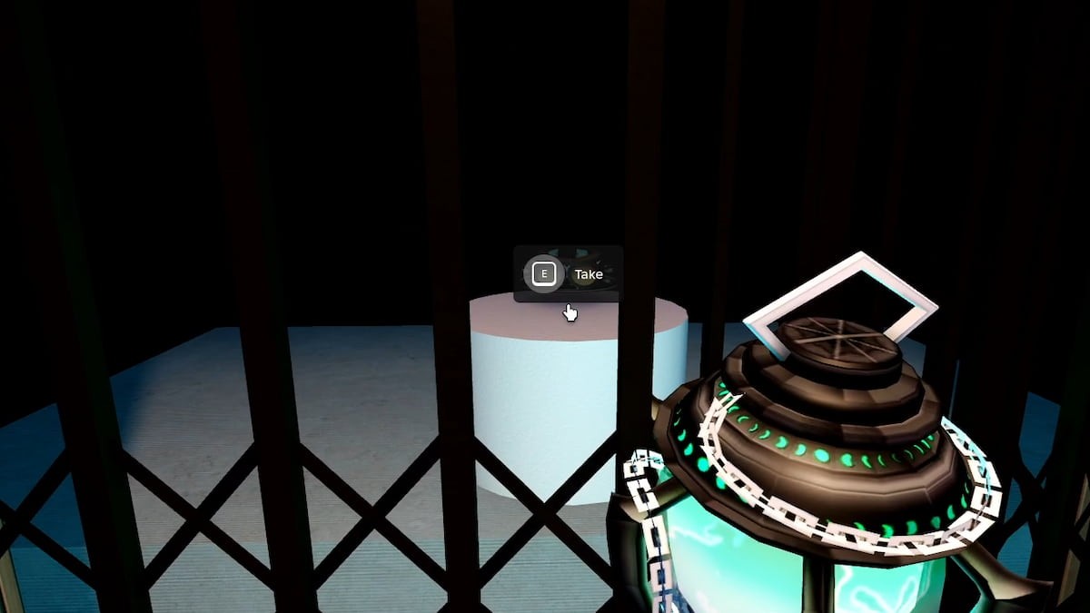 Vật phẩm Spectral Spectacles xuất hiện trong thang máy Roblox Haunt