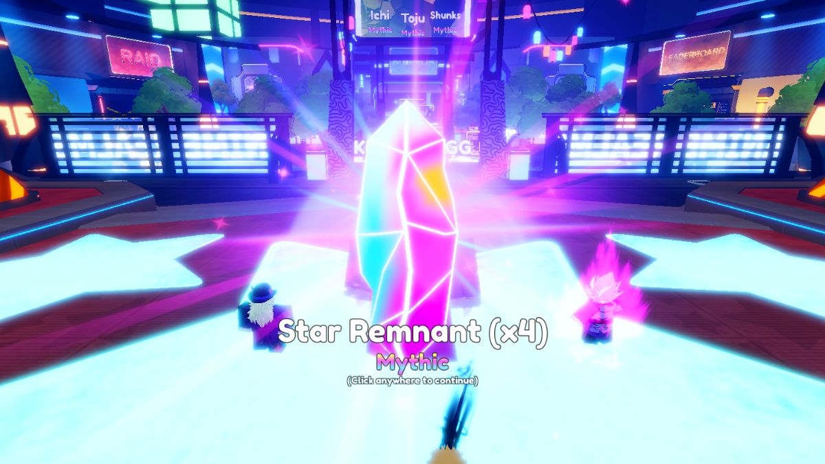 Vật phẩm Star Remnant dùng để reroll trait cho unit Mythical trong Anime Realms