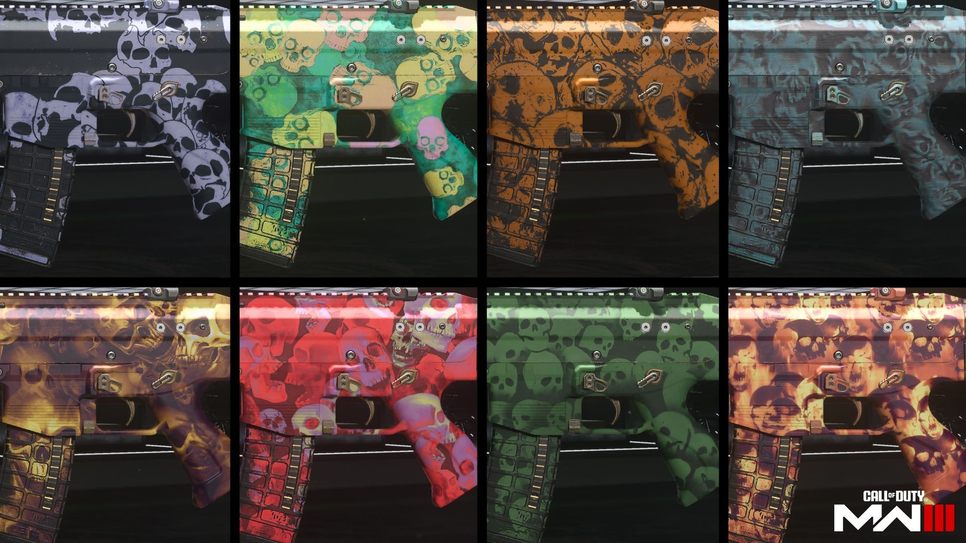 Ví dụ về Base Camo Zombies mới cho vũ khí Modern Warfare 2