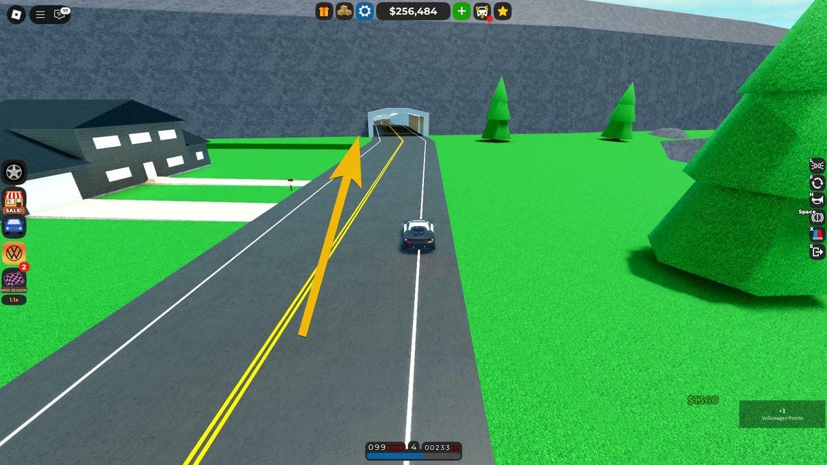 Vị trí bộ phận xe Toyodo #19 trong Roblox Car Dealership Tycoon