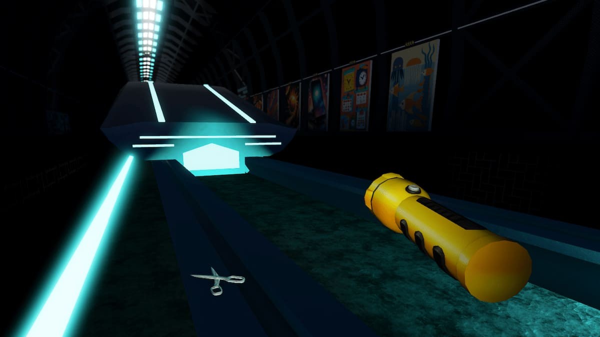 Vị trí cây kéo trên đường ray xe lửa trong Terminal Escape Room