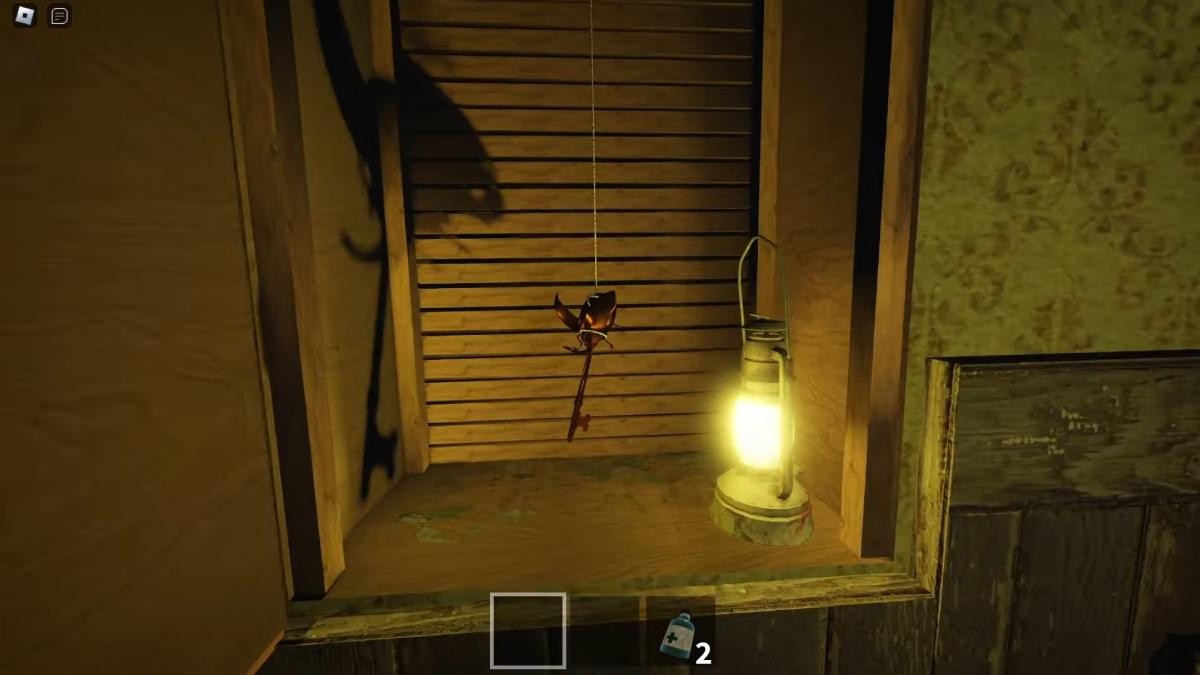 Vị trí chìa khóa Bọ Cánh Cứng trong phòng TV game The Butchery