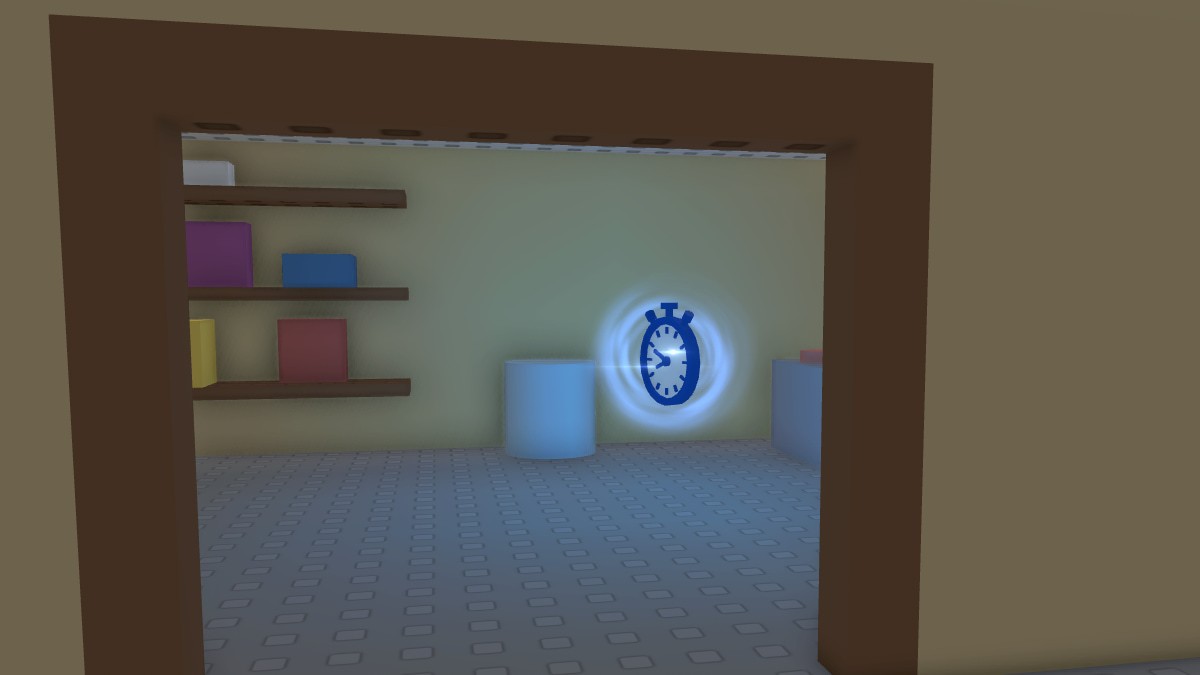 Vị trí đồng hồ 4 tại Party Palace Natural Disaster Survival - Trong nhà hàng cạnh bếp