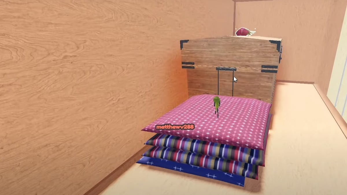 Vị trí quả thanh long Dragonfruit trên giá treo quần áo Secret Staycation