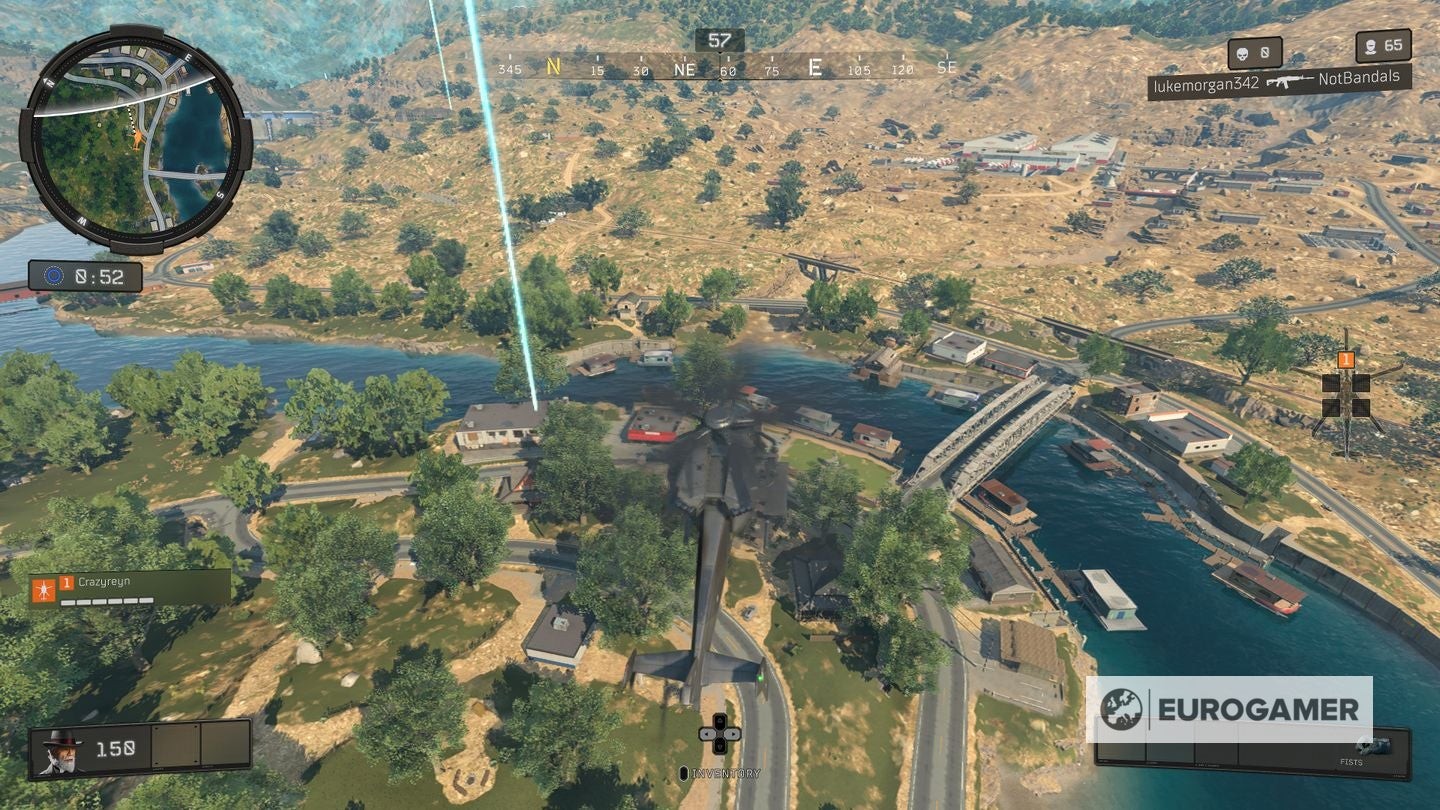 Võ đài The Anvill trong Blackout nơi có thể tìm thấy Mystery Box