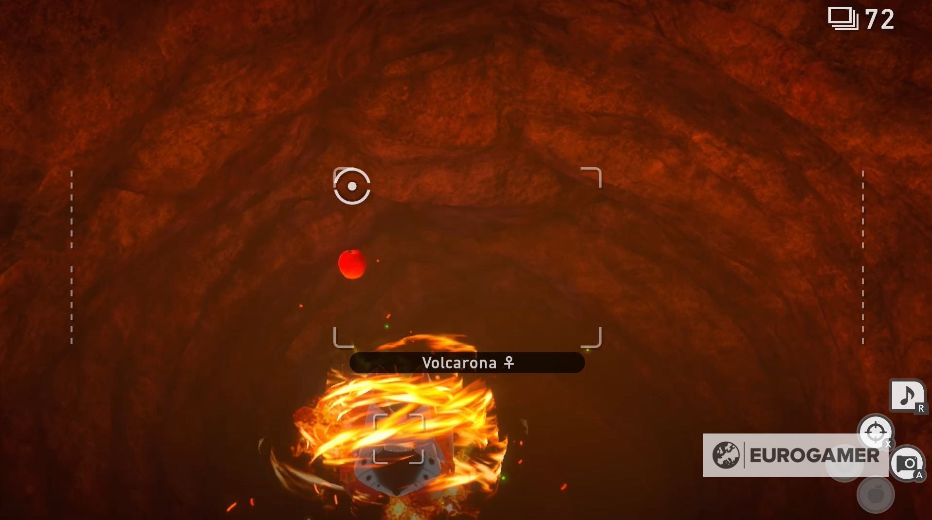 Volcarona Illumina trong Núi Lửa Fireflow