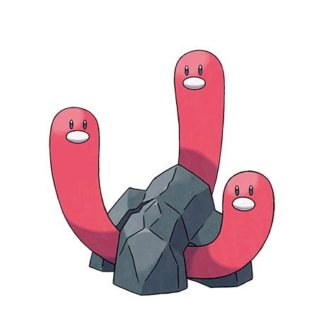 Wugtrio, dạng tiến hóa của Wiglett trong Pokémon Go