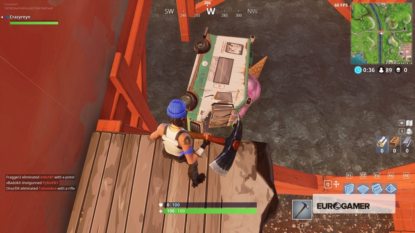 Xe kem Fortnite